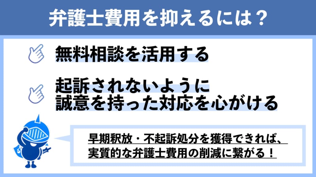 暴行罪で弁護士費用を抑えるコツ