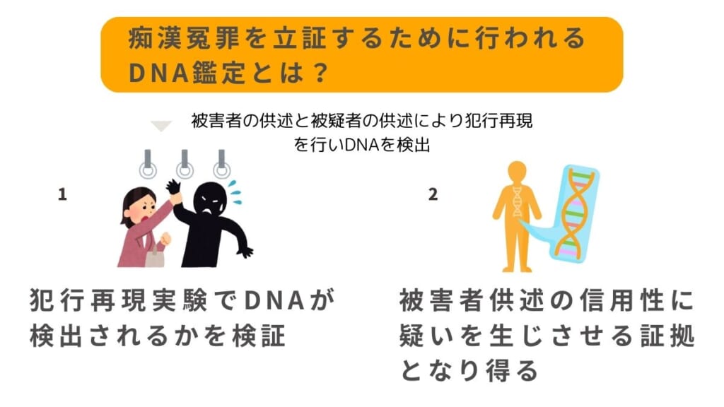 痴漢冤罪を立証するために行われるDNA鑑定とは？