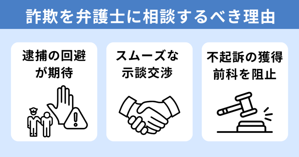 詐欺を弁護士に相談するべき理由