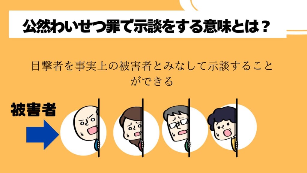 公然わいせつ罪で示談をする意味とは？